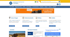 Desktop Screenshot of aeroportoviracopos.net